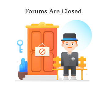 Forums Are Closed