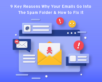 why emails goto spam folder