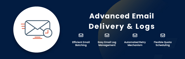 Advanced Email Delivery and Logs Extension
