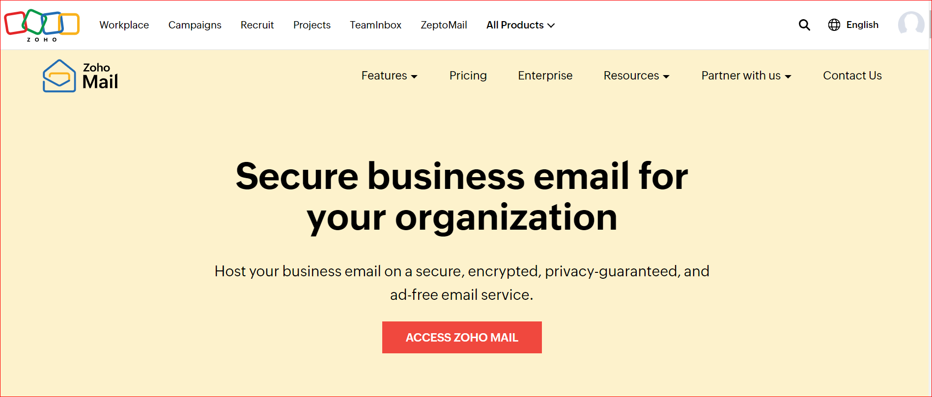 custom email domain