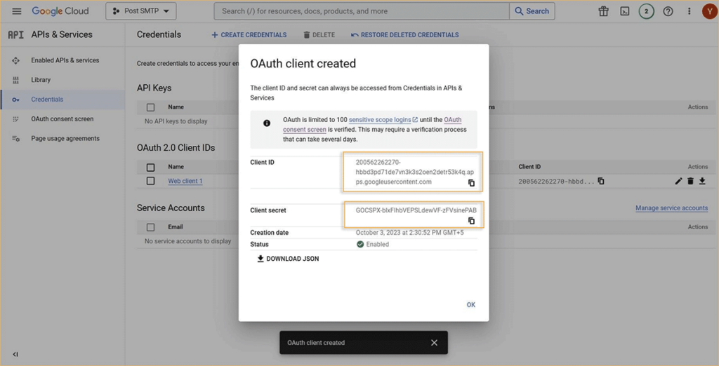 Post SMTP plugin settings screen for email log configuration.