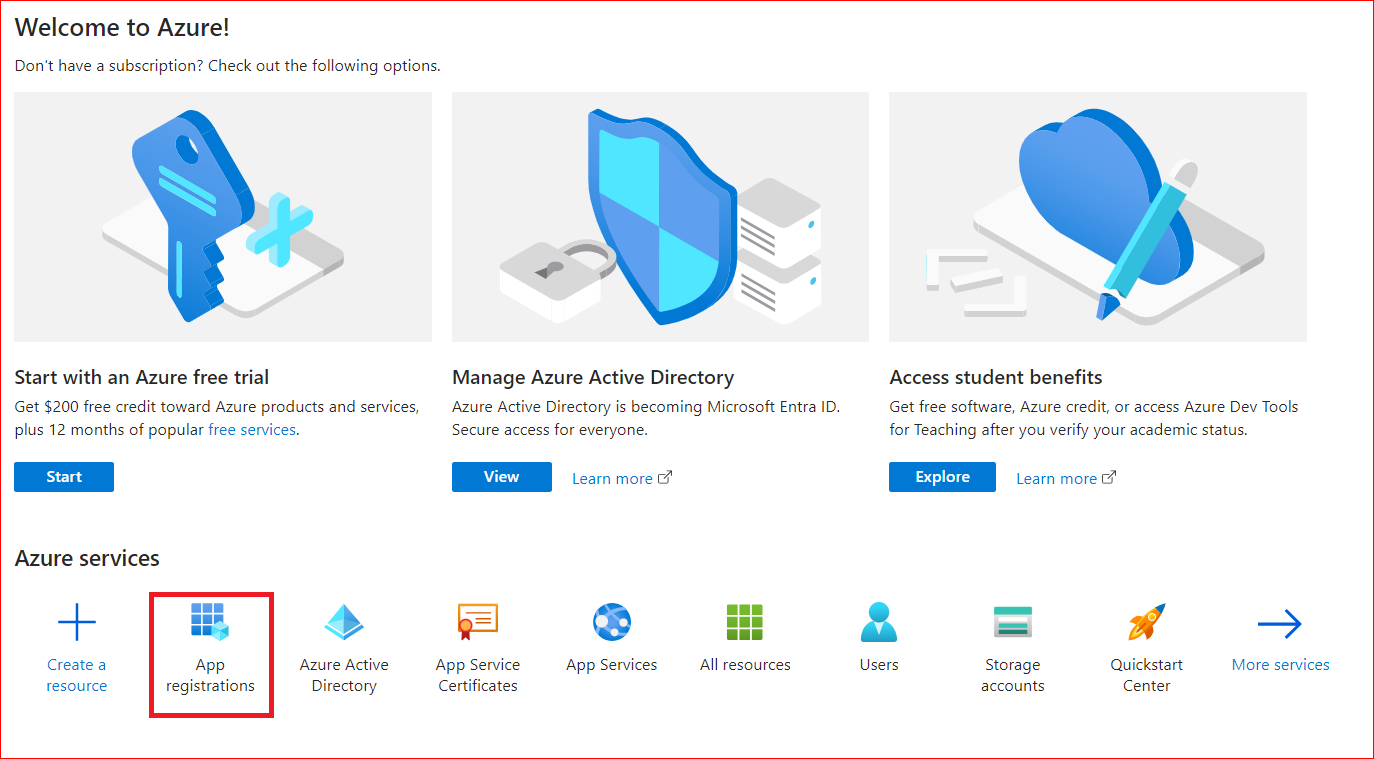 Get APIs from your Azure Account