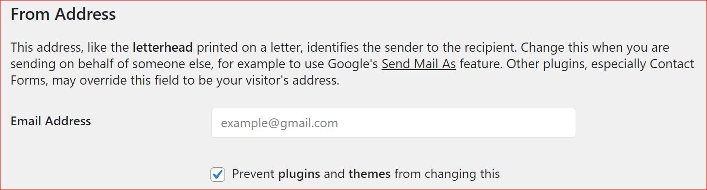 Change From Email Address in Post SMTP
