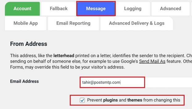 Prevent plugins and themes from changing this