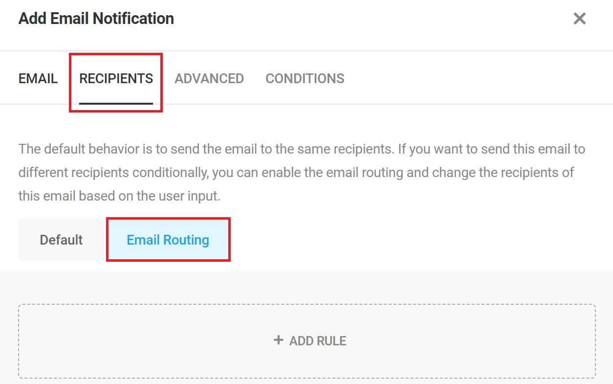 Email Routing