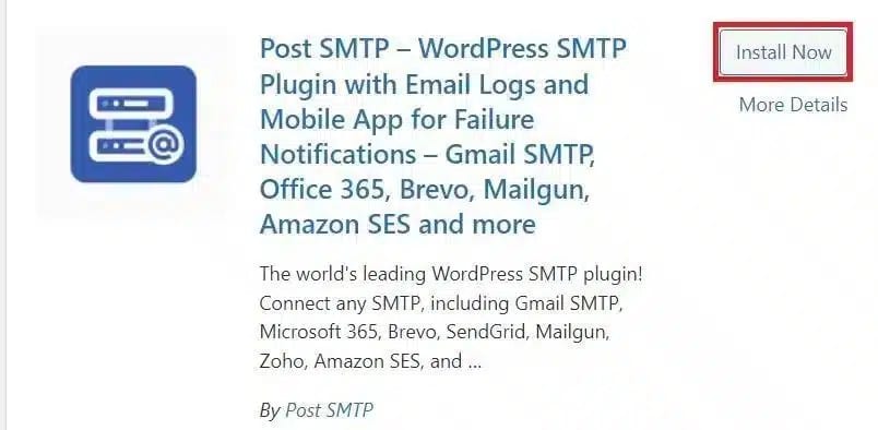 Post SMTP