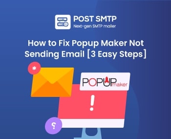 Popup Maker not sending email