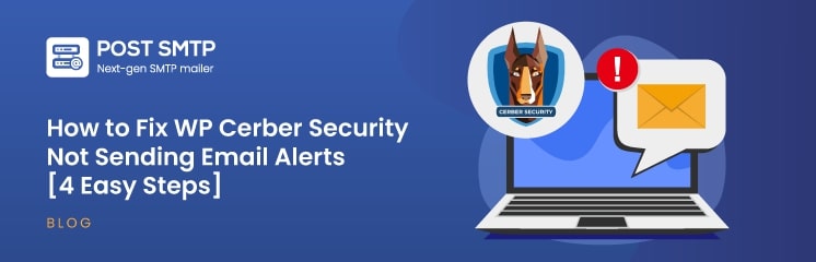 WP Cerber Security not sending email alerts