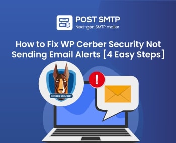 WP Cerber Security not sending email alerts