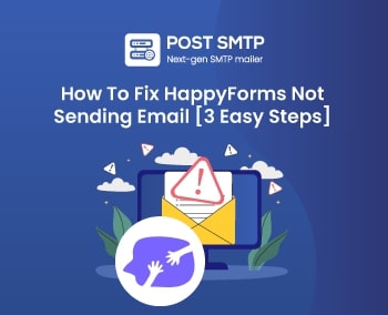 HappyForms not sending email