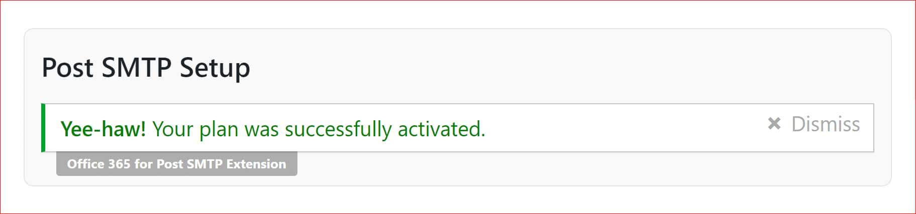 Activate License button to validate your license